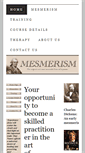 Mobile Screenshot of mesmerism.com